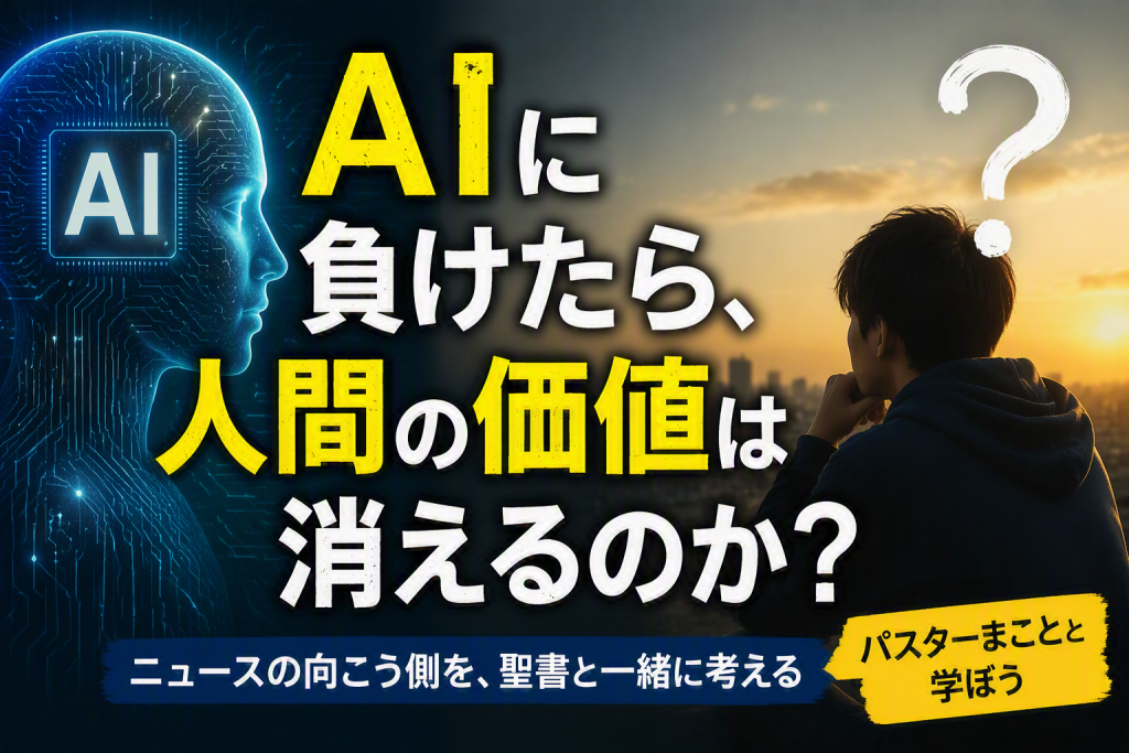玉川キリスト教会 Futakotamagawa Christian Church 第2回 AIが人間より賢くなったら、人間の価値はどうなるのだろう