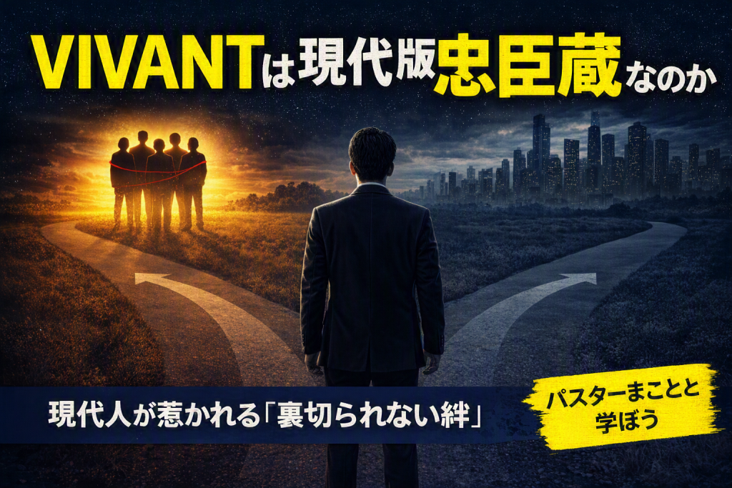 玉川キリスト教会 Futakotamagawa Christian Church 第3回 人気ドラマ『VIVANT』から日本社会を読む 現代人はあのドラマの何に惹かれ共感しているのか