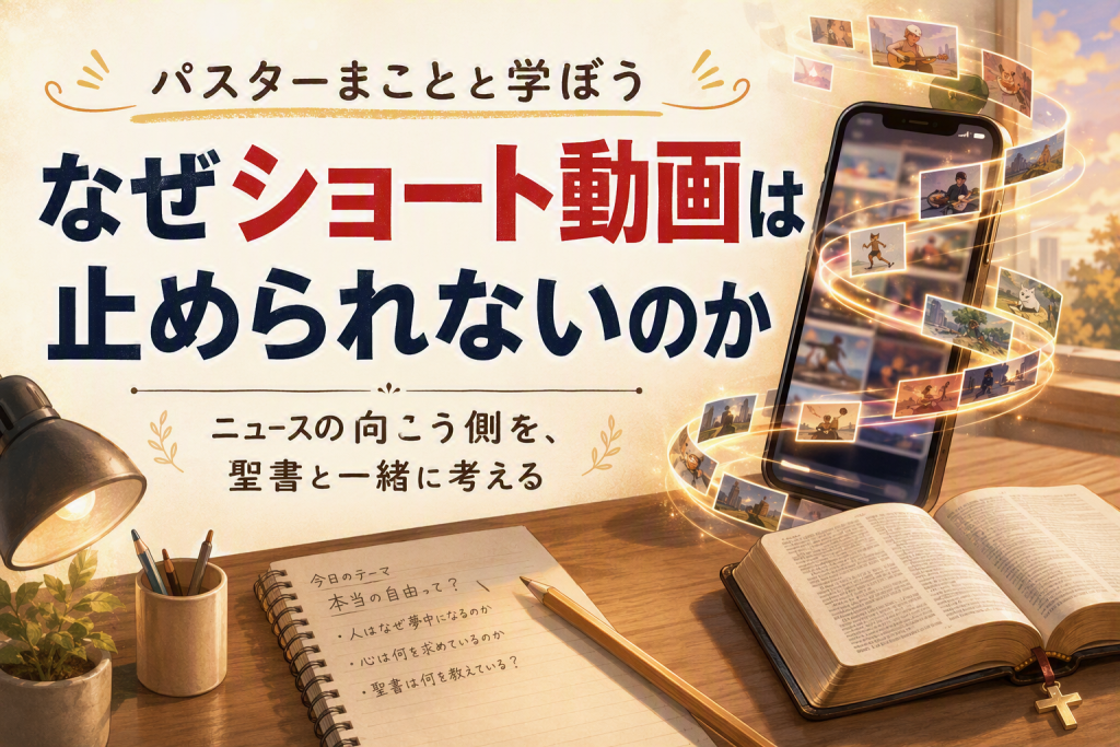 玉川キリスト教会 Futakotamagawa Christian Church 第5回 なぜショート動画は「もう一つ」で止められないのだろう?